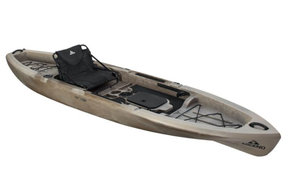 2018 Ascend 12T Sit-on-Top Fishing Kayaks in Desert Storm Stokley's Marine